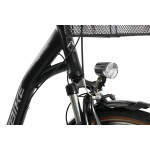 Mestský bicykel 28" Mahbike City Bike 3 prevodový hliníkový 17" čierna matná